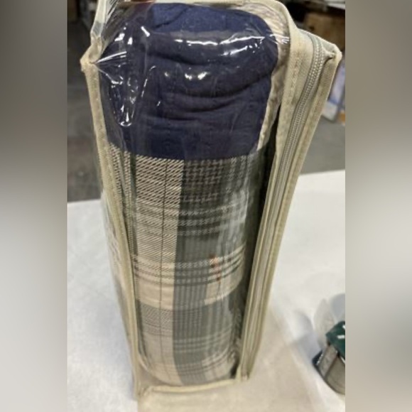 Woolrich Mill Creek Green Oversized Cotton Quilt Set Green Queen - Picture 10 of 10